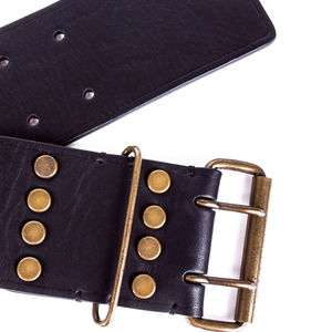 LANVIN BLACK CLASSIC BELT | WOMENS